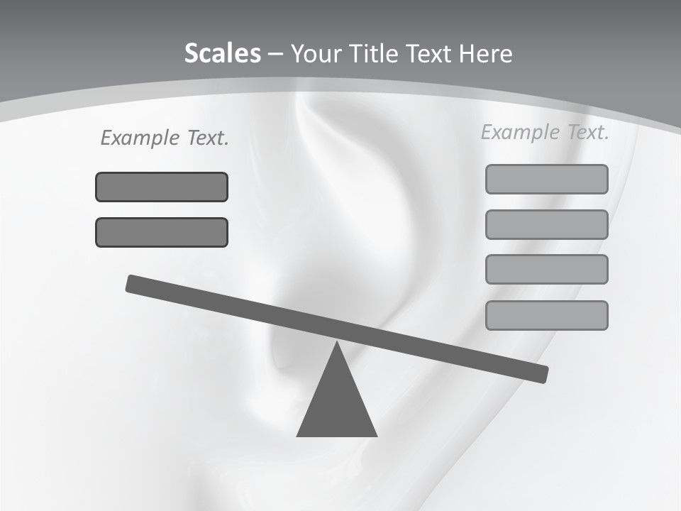 Volume Human Hear PowerPoint Template