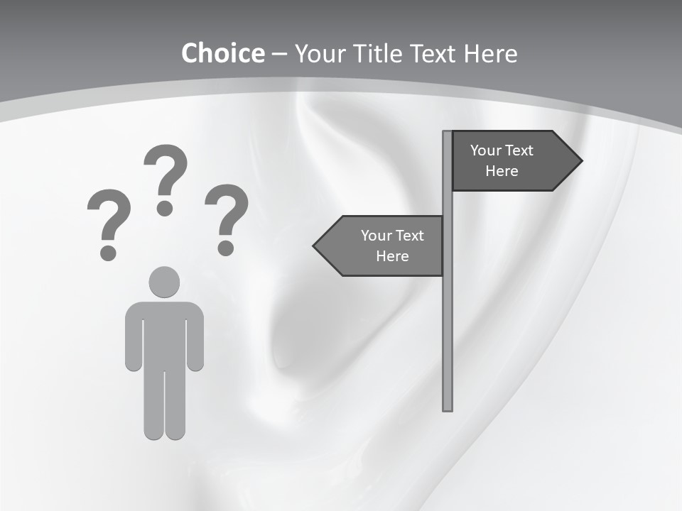 Volume Human Hear PowerPoint Template