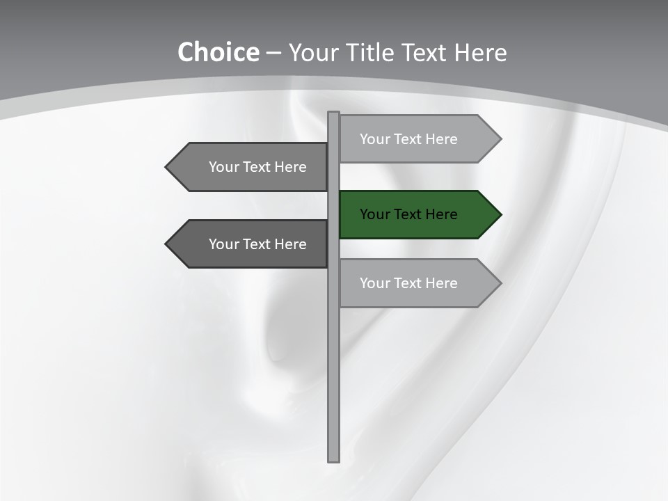 Volume Human Hear PowerPoint Template