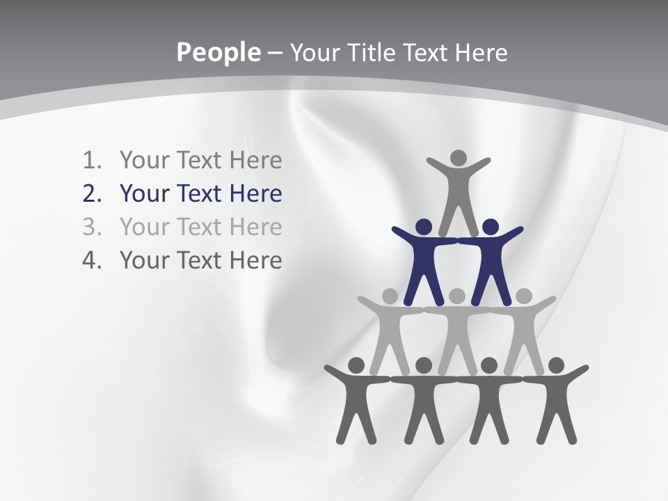 Volume Human Hear PowerPoint Template