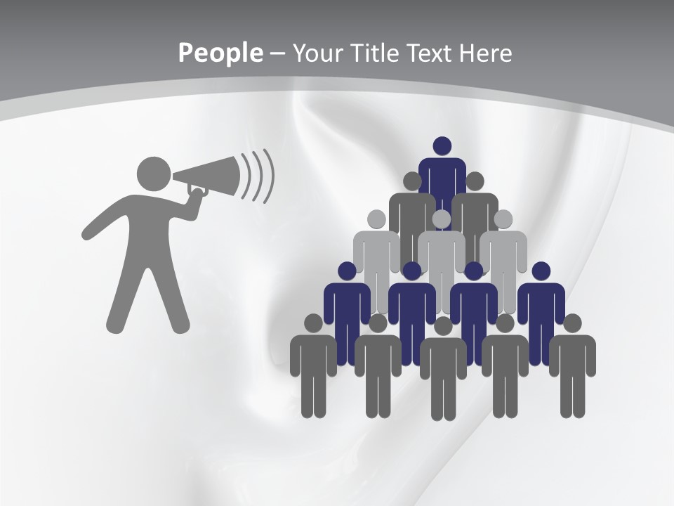 Volume Human Hear PowerPoint Template