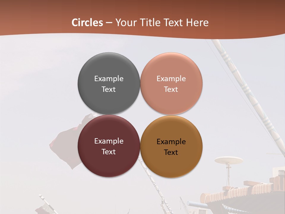 Boat Ship Harbour PowerPoint Template