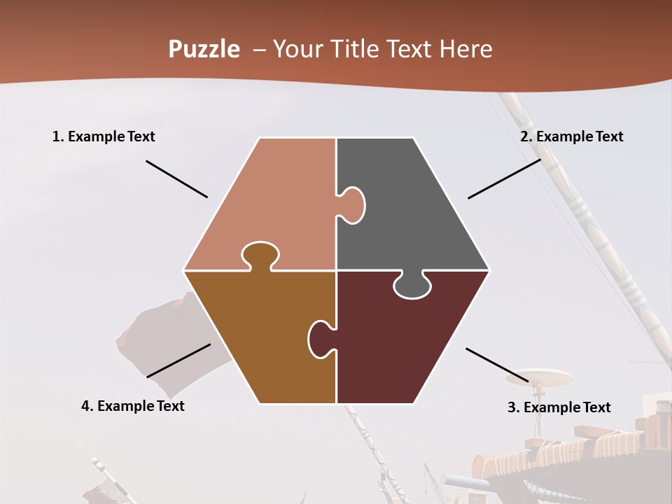 Boat Ship Harbour PowerPoint Template