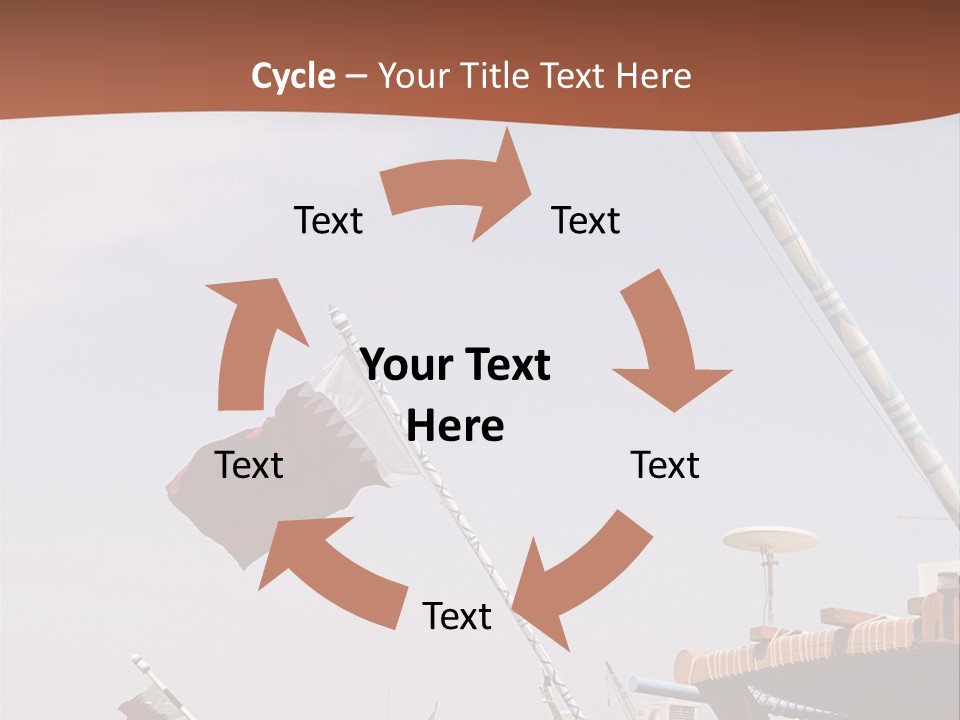 Boat Ship Harbour PowerPoint Template