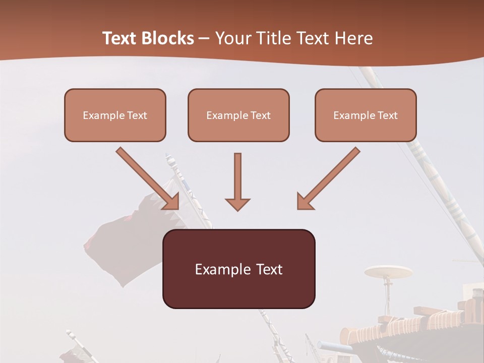Boat Ship Harbour PowerPoint Template