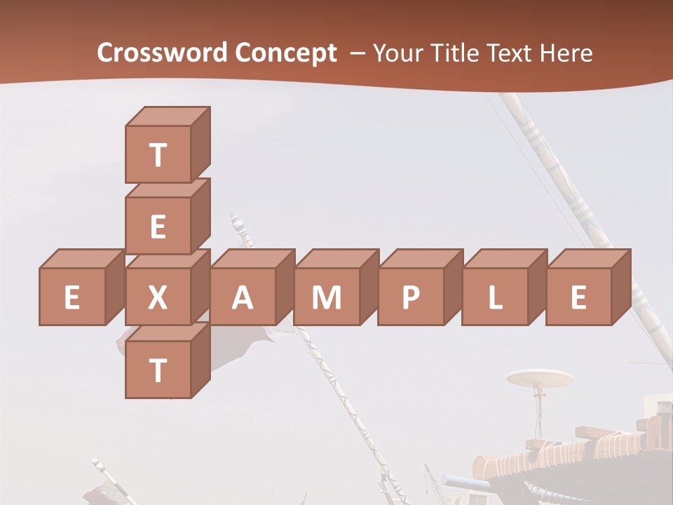 Boat Ship Harbour PowerPoint Template