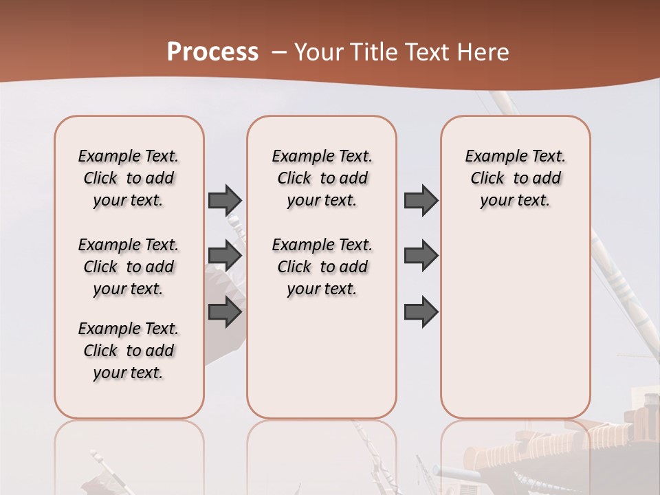 Boat Ship Harbour PowerPoint Template