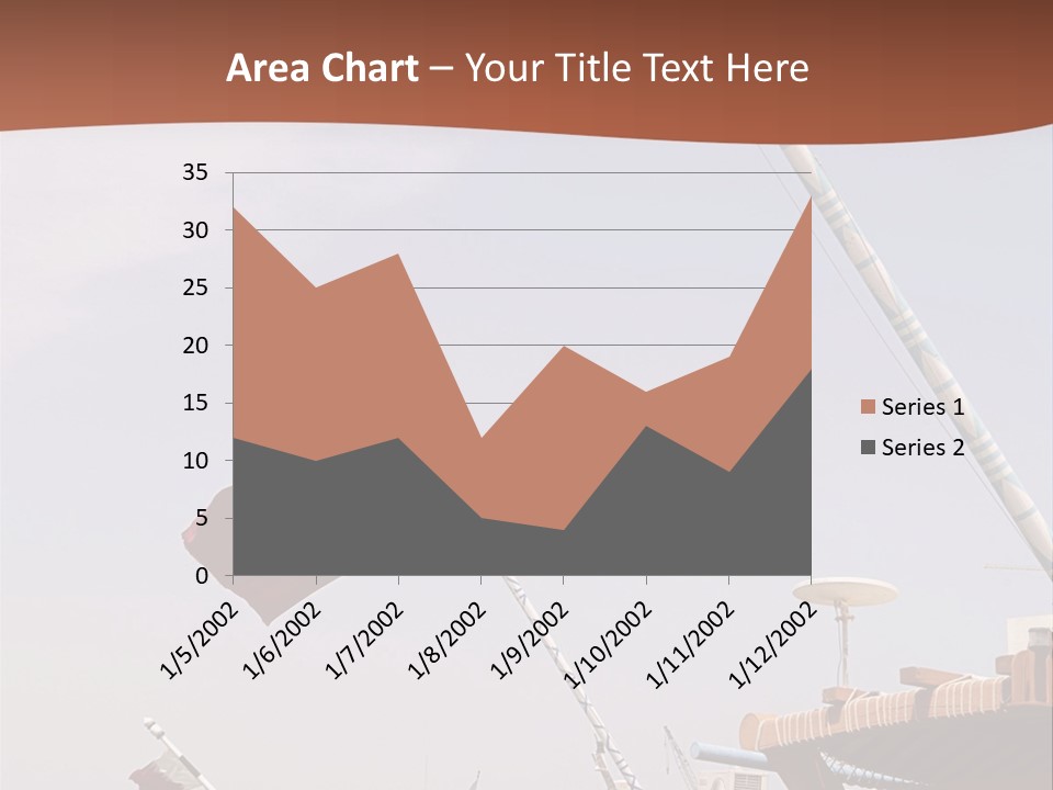 Boat Ship Harbour PowerPoint Template