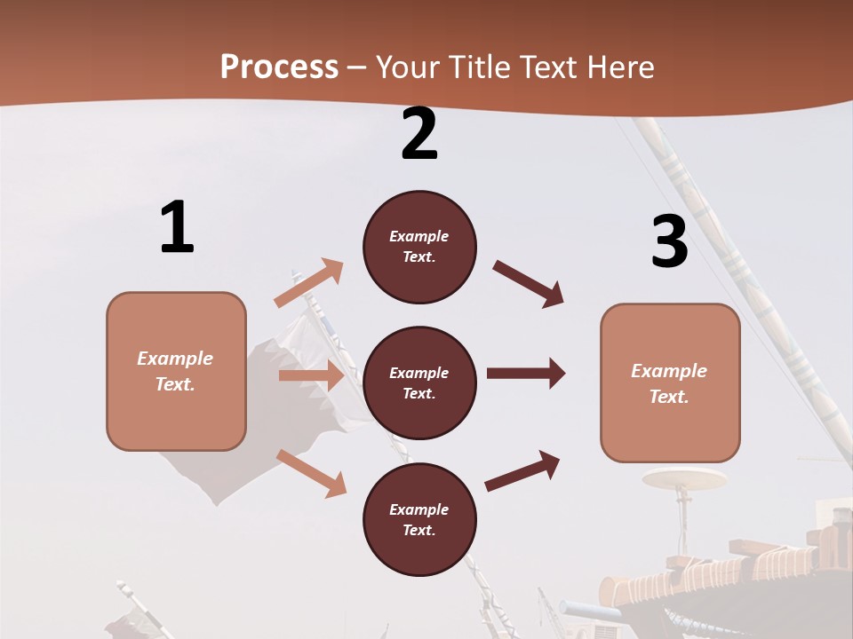 Boat Ship Harbour PowerPoint Template