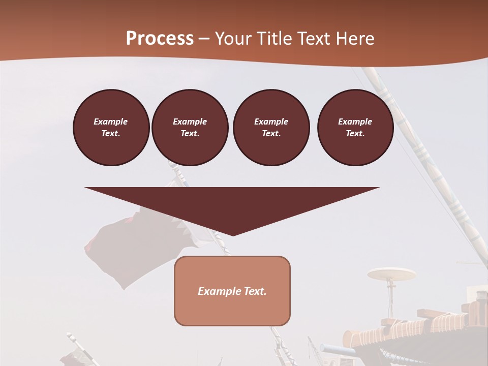 Boat Ship Harbour PowerPoint Template