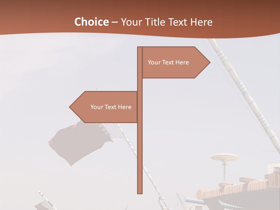 Boat Ship Harbour PowerPoint Template