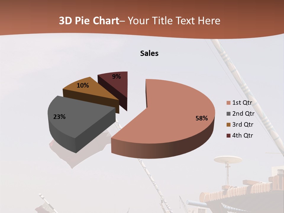 Boat Ship Harbour PowerPoint Template