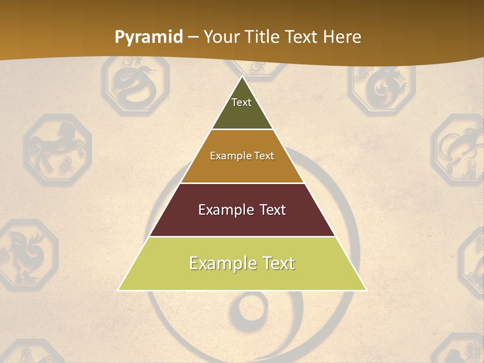 Astrology Sepia Symbols PowerPoint Template