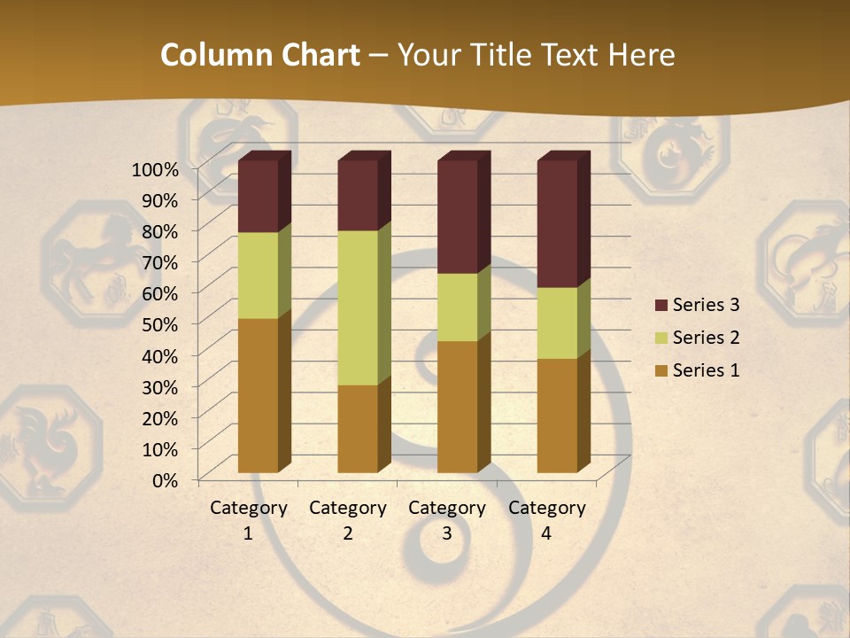 Astrology Sepia Symbols PowerPoint Template