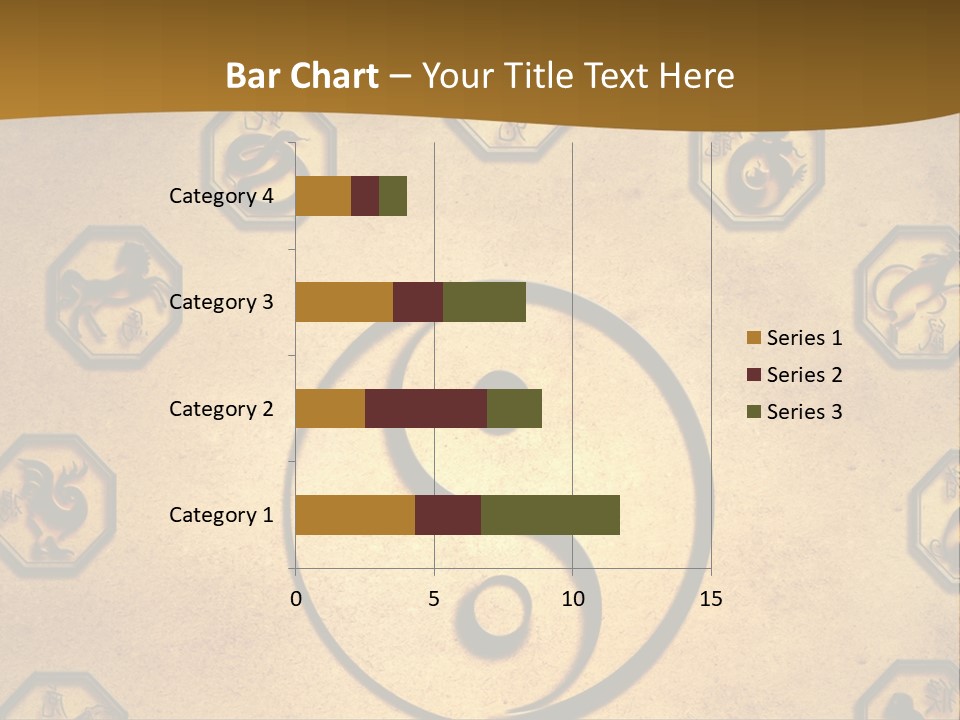 Astrology Sepia Symbols PowerPoint Template