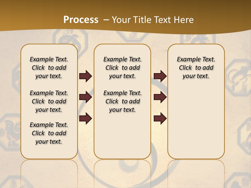 Astrology Sepia Symbols PowerPoint Template