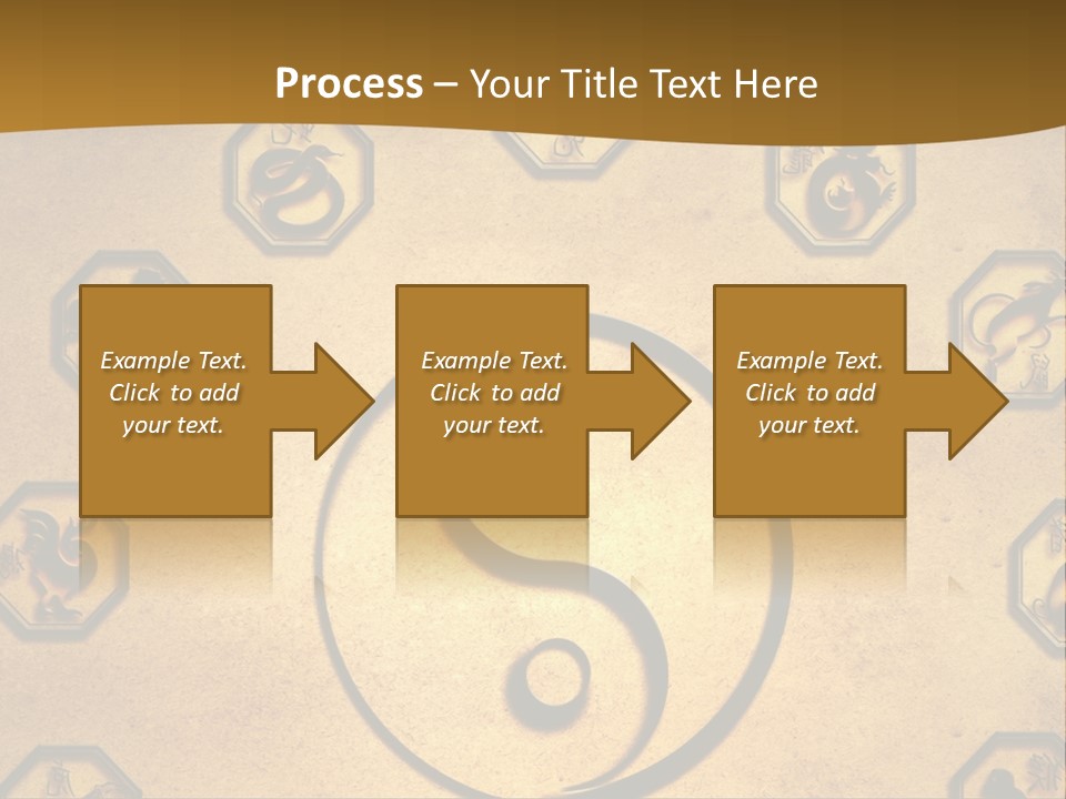 Astrology Sepia Symbols PowerPoint Template