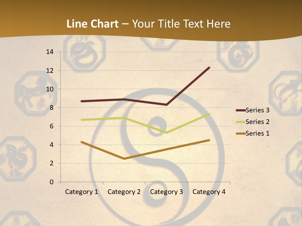 Astrology Sepia Symbols PowerPoint Template