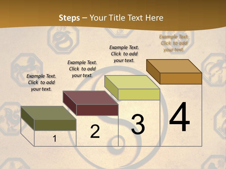 Astrology Sepia Symbols PowerPoint Template