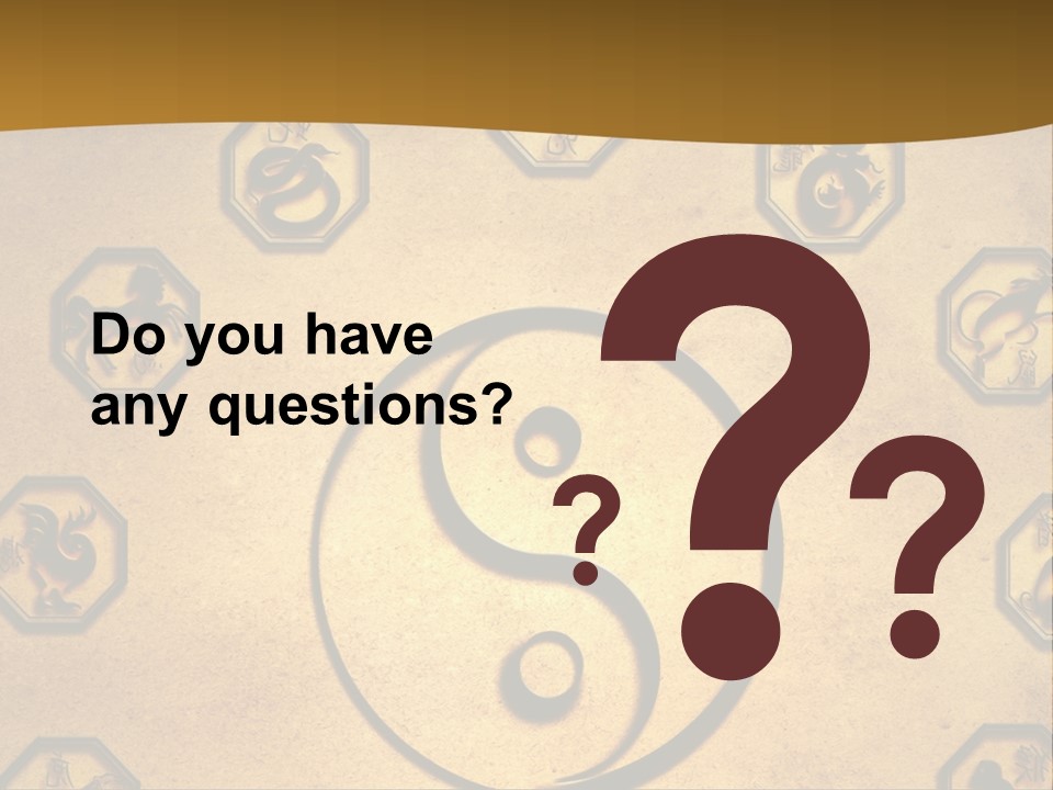 Astrology Sepia Symbols PowerPoint Template