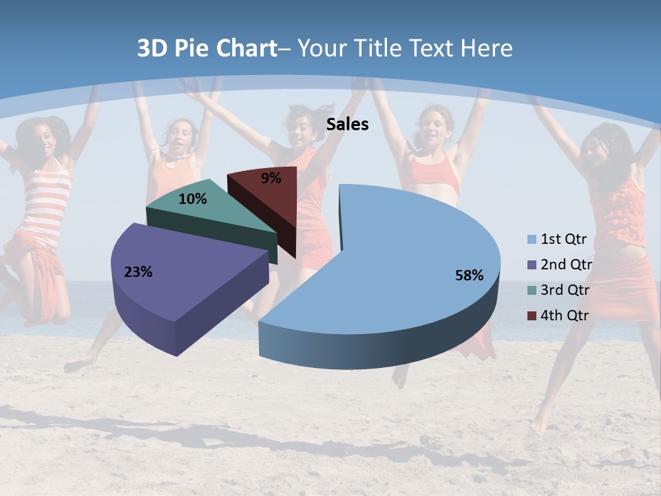 Beach Ocean Rave PowerPoint Template