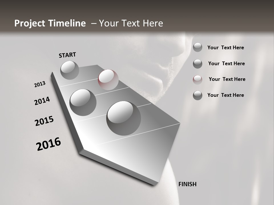 Outside Model Sensitivity PowerPoint Template