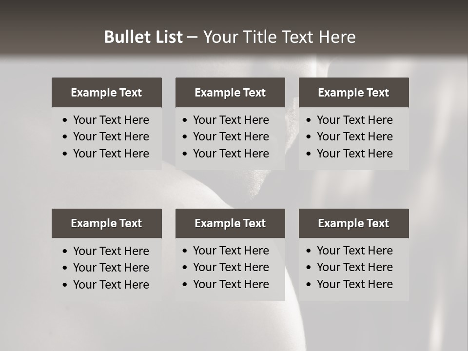 Outside Model Sensitivity PowerPoint Template