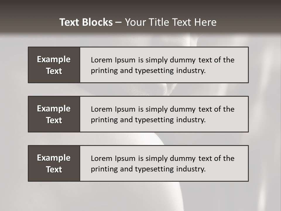 Outside Model Sensitivity PowerPoint Template