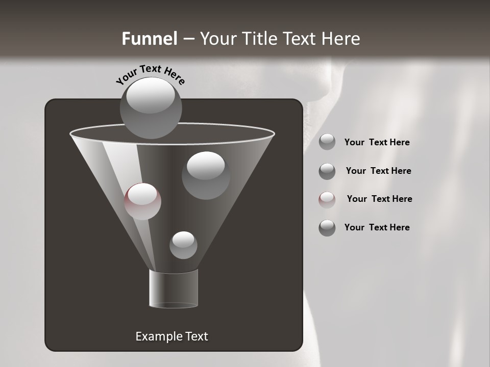Outside Model Sensitivity PowerPoint Template