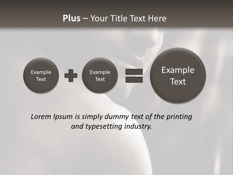 Outside Model Sensitivity PowerPoint Template