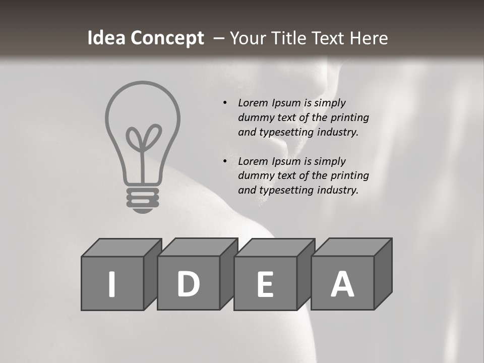 Outside Model Sensitivity PowerPoint Template