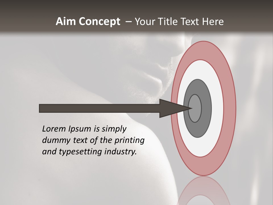 Outside Model Sensitivity PowerPoint Template