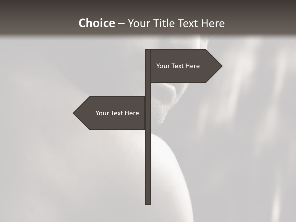 Outside Model Sensitivity PowerPoint Template