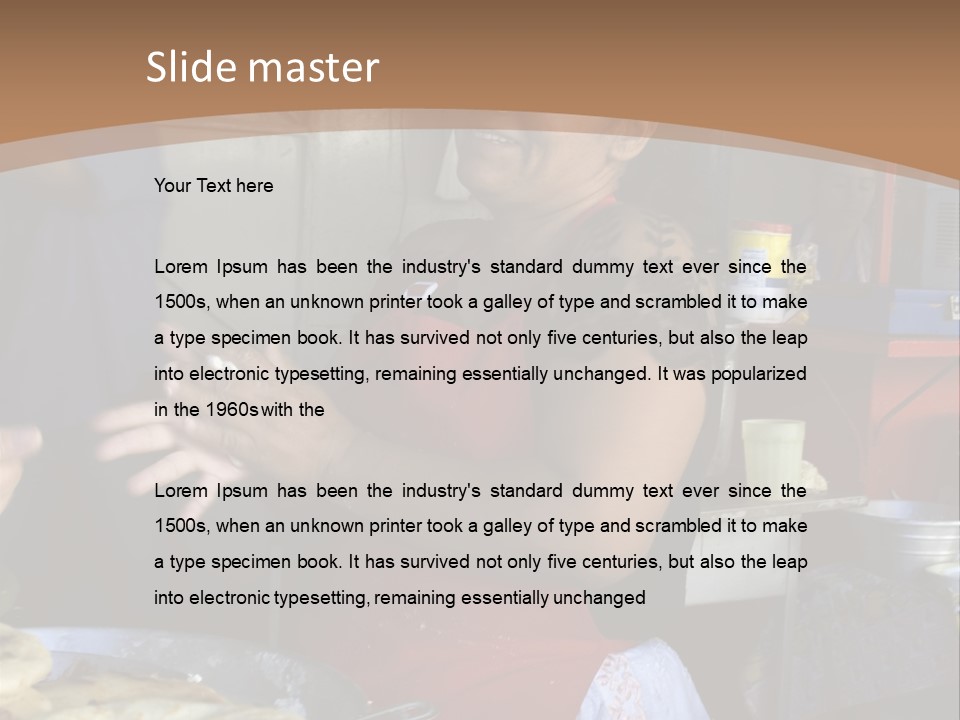 Sansalvador America Lady PowerPoint Template