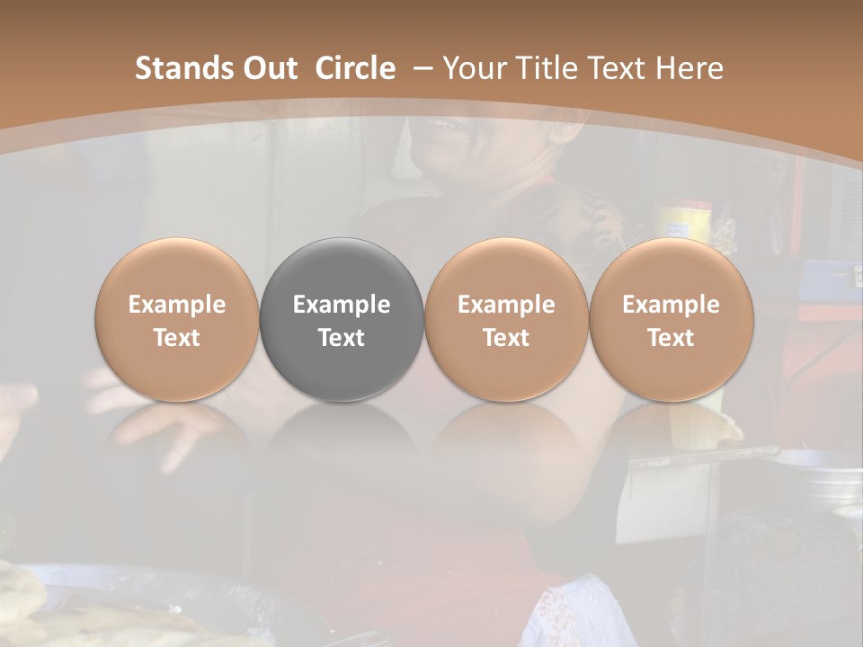 Sansalvador America Lady PowerPoint Template