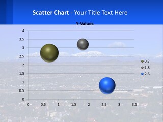 Winter Housing Panorama PowerPoint Template