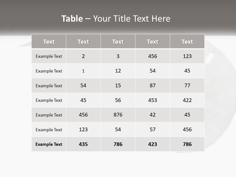 Brown Nature Marine PowerPoint Template