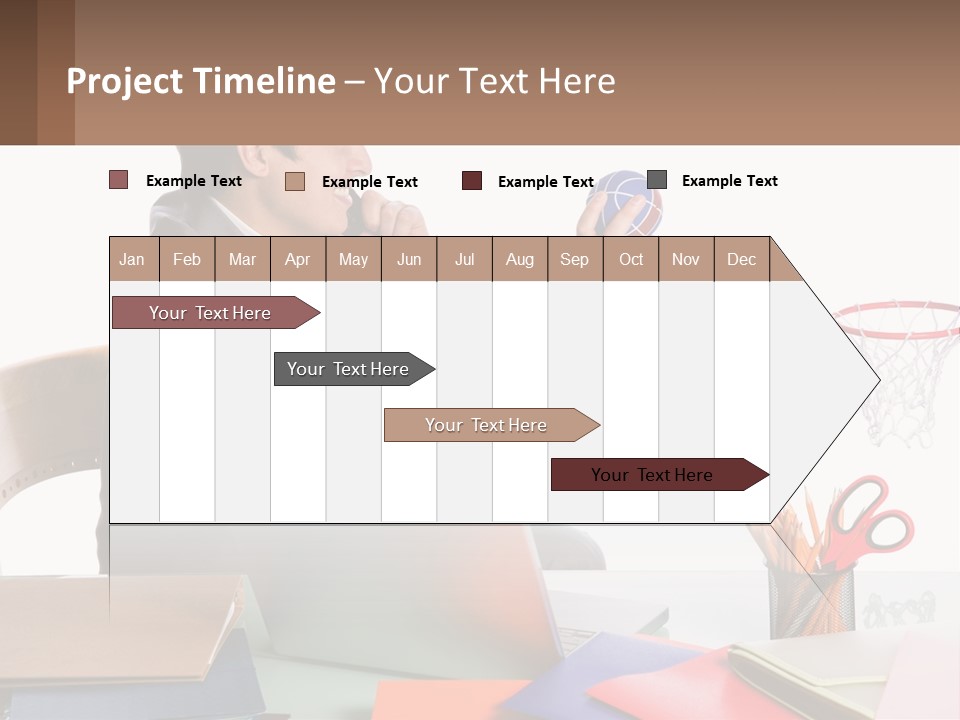 Connect Smile Cup PowerPoint Template