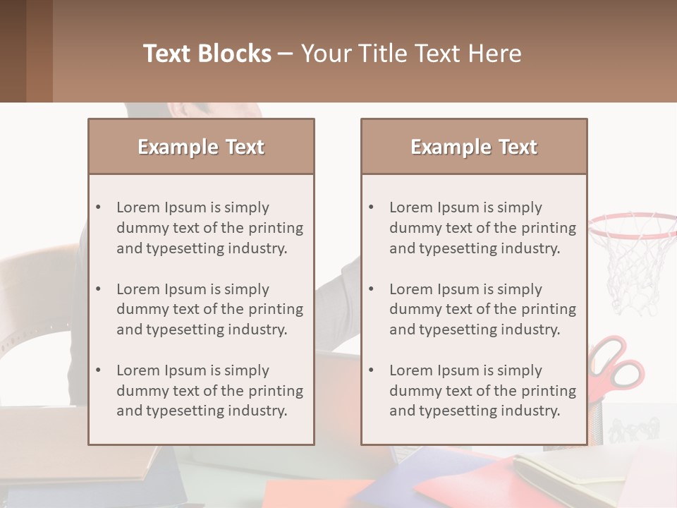 Connect Smile Cup PowerPoint Template