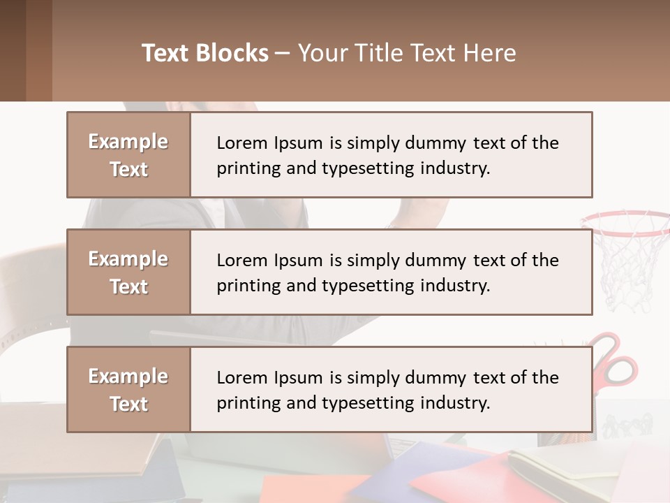 Connect Smile Cup PowerPoint Template