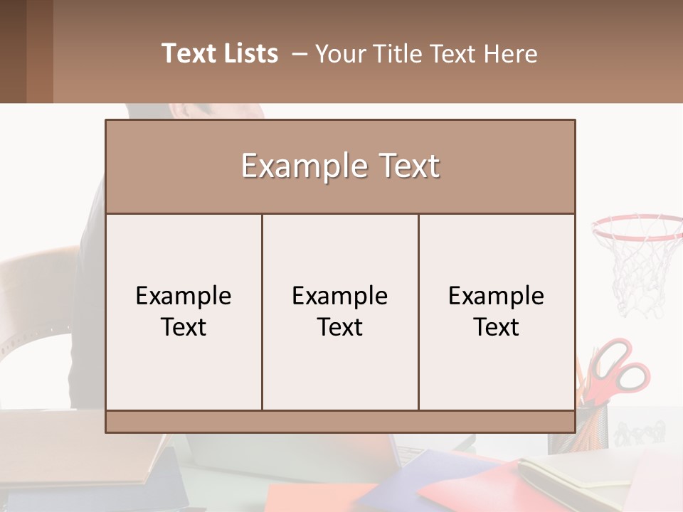 Connect Smile Cup PowerPoint Template