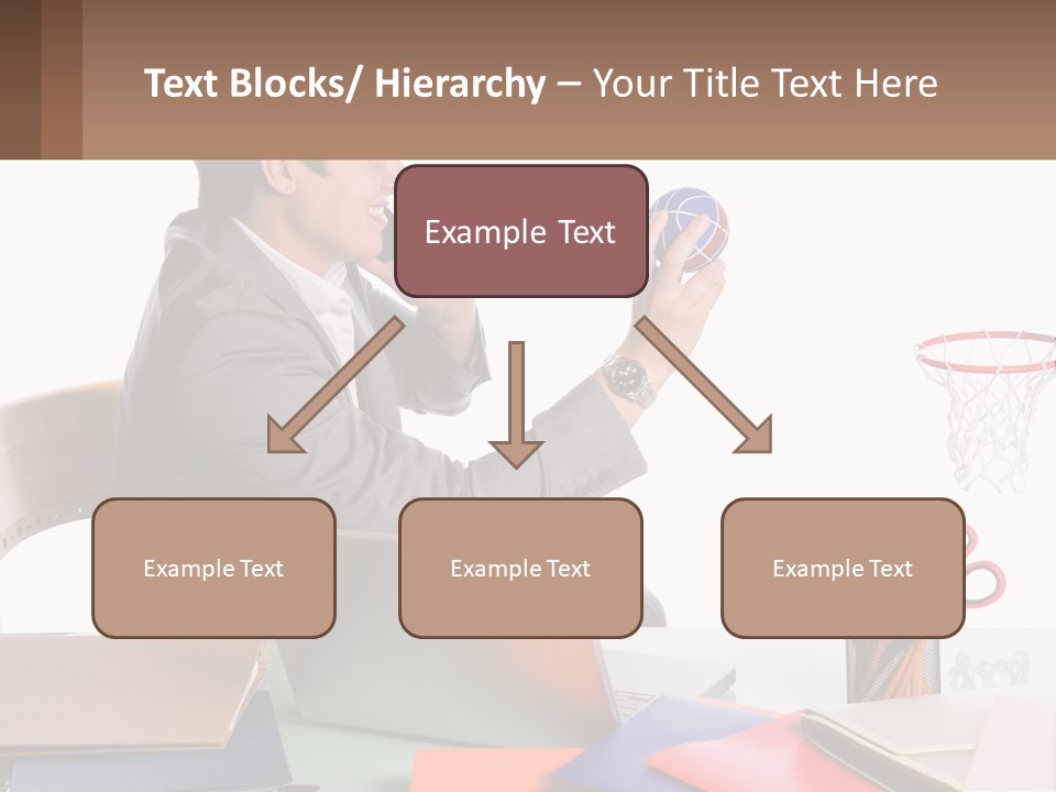 Connect Smile Cup PowerPoint Template