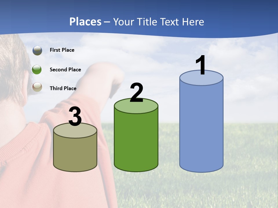 Fly Sun Throwing PowerPoint Template