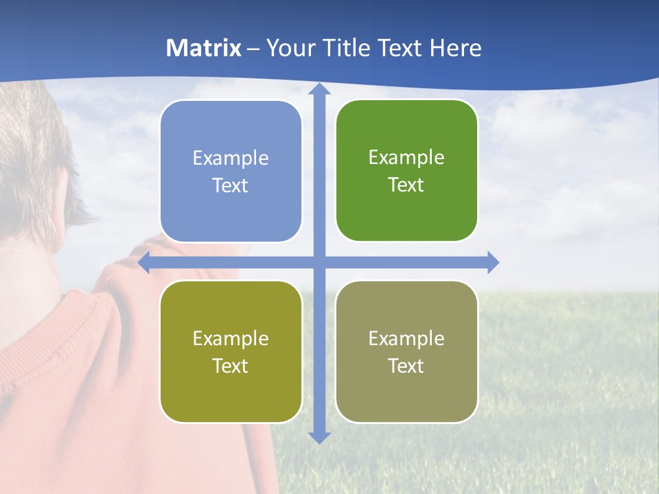 Fly Sun Throwing PowerPoint Template