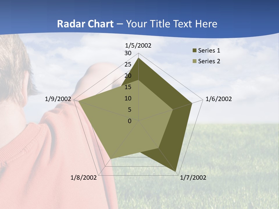 Fly Sun Throwing PowerPoint Template