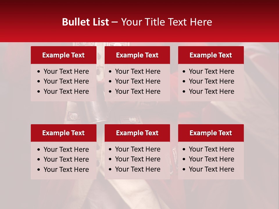 Cuff Britain America PowerPoint Template