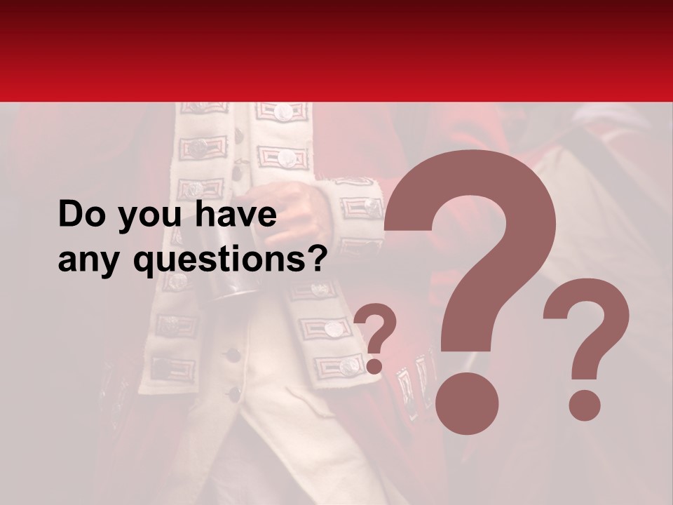 Cuff Britain America PowerPoint Template