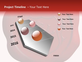 A Red Wax Seal With A Lion On It PowerPoint Template