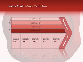 A Red Wax Seal With A Lion On It PowerPoint Template