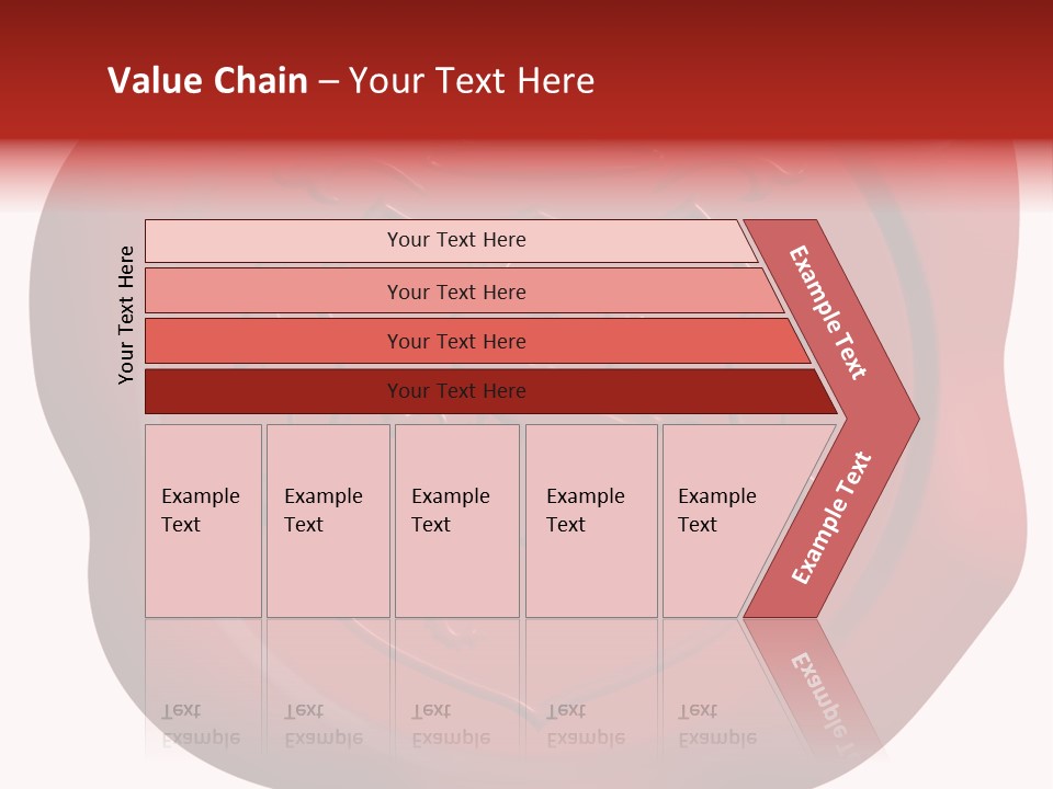 A Red Wax Seal With A Lion On It PowerPoint Template